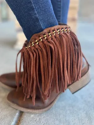 Juno Fringe Bootie