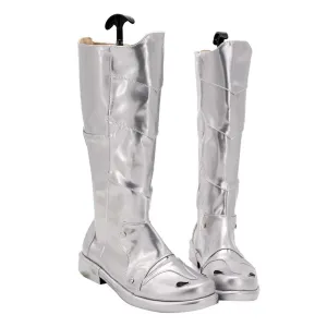 Kaiju No. 8 Kikoru Shinomiya Sliver Boots Anime Character Cosplay Shoes