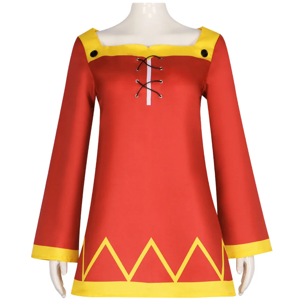 Konosuba God’s Blessing On This Wonderful World Megumin Cosplay Costume Outfits