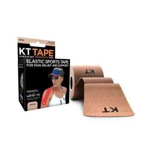 KT Tape Original - 20 Precut 10in Strips Beige