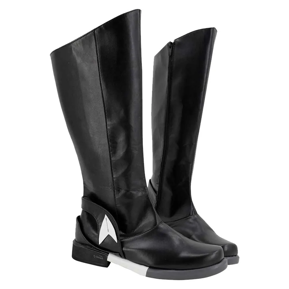 League of Legends The Bloodharbor Ripper Pyke Game Character Cosplay Black Boots Cosplay Costumes