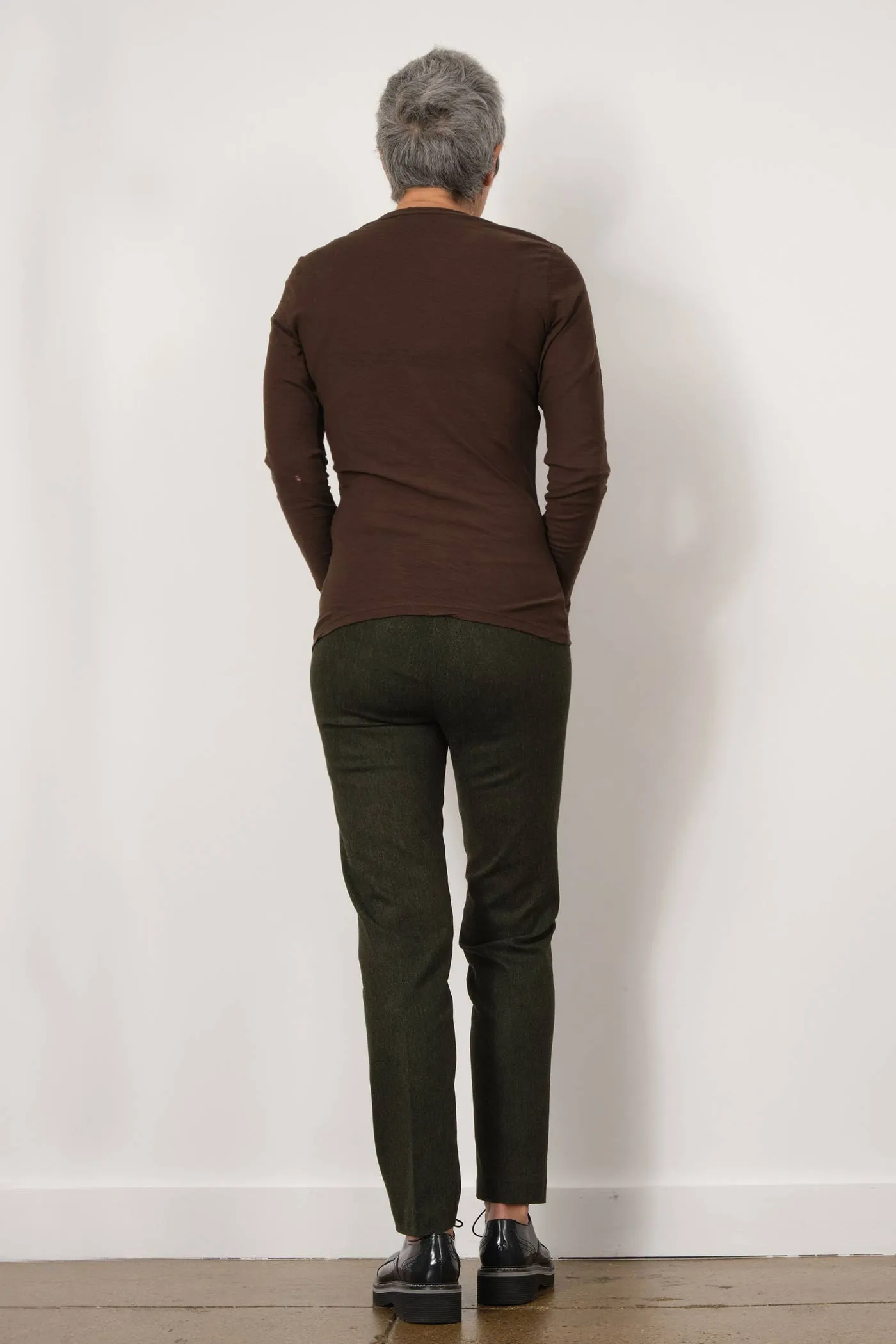 LILI Flannel Olive Green