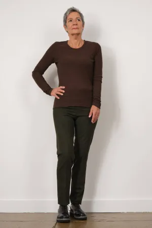 LILI Flannel Olive Green