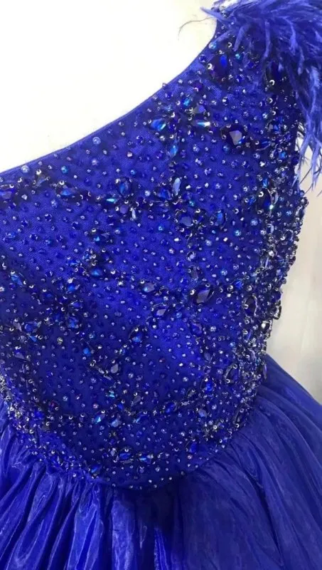 Little Child's Gorgeous Royal Blue Prom Pageant Couture