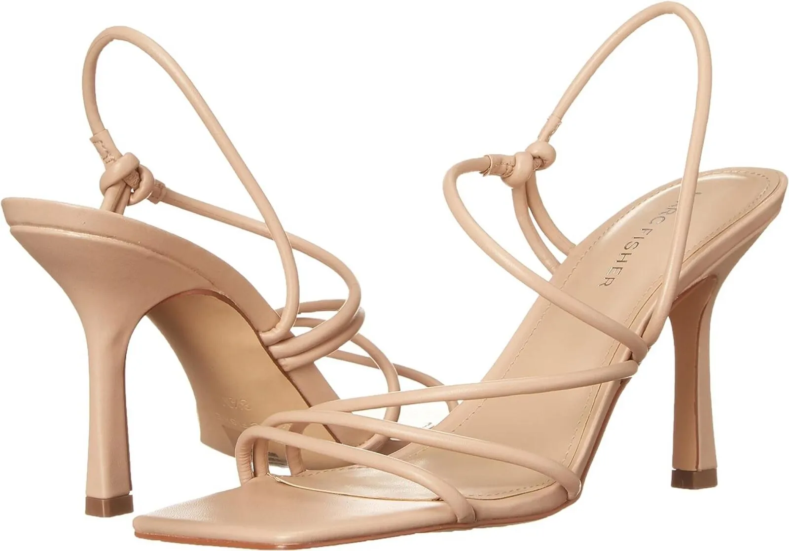 Marc Fisher Women's DARETA Heeled Sandal MFDARETA Light Natural Brown 6M