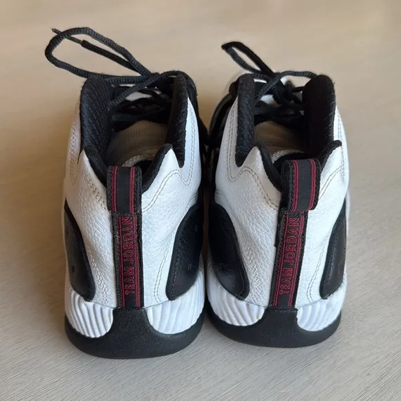 Men’s‎ Jordan Jumpman Black White Red Basketball Shoes Size 11
