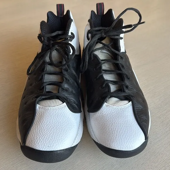 Men’s‎ Jordan Jumpman Black White Red Basketball Shoes Size 11