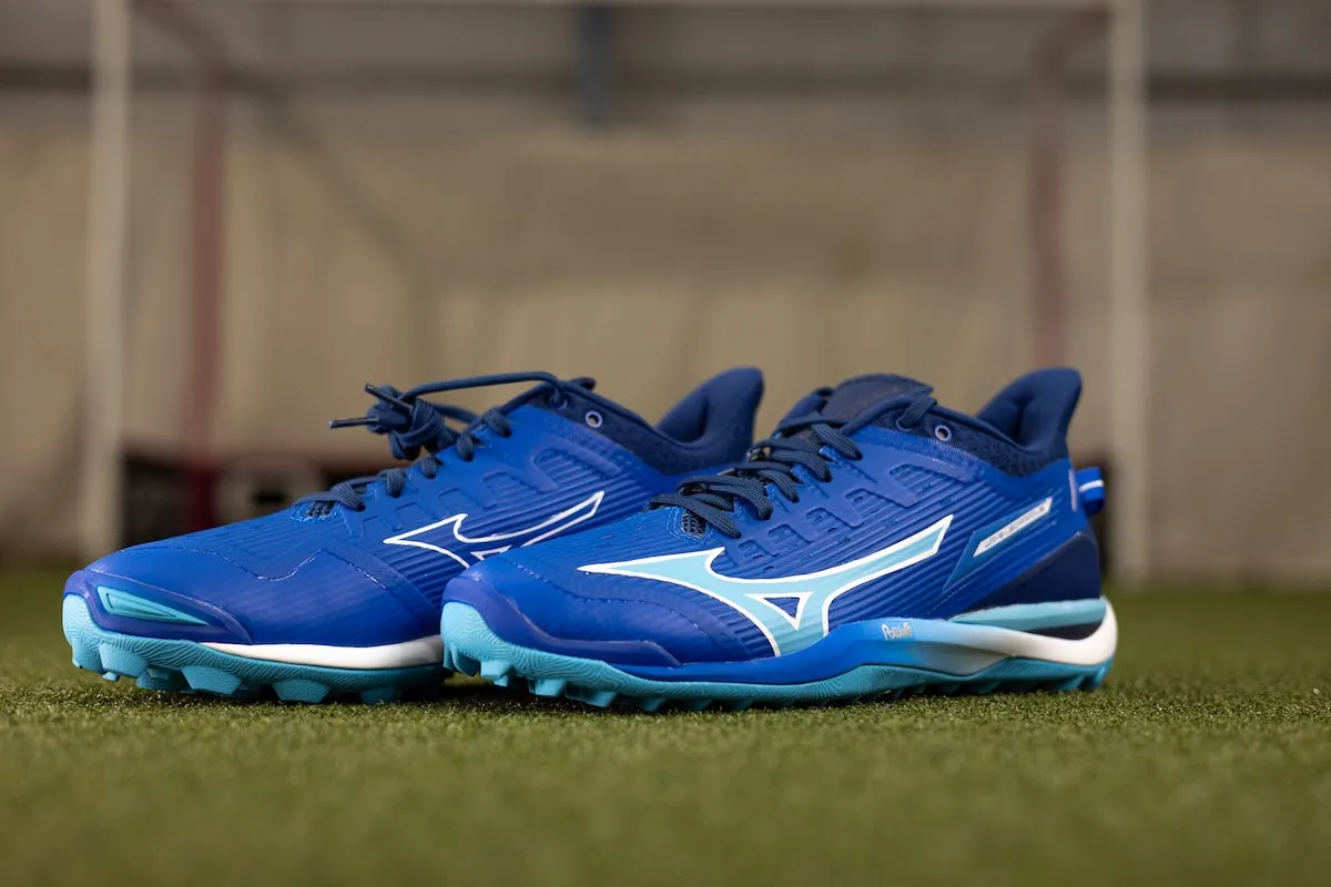 Mizuno Wave Leopardus Hockey Shoes Blue