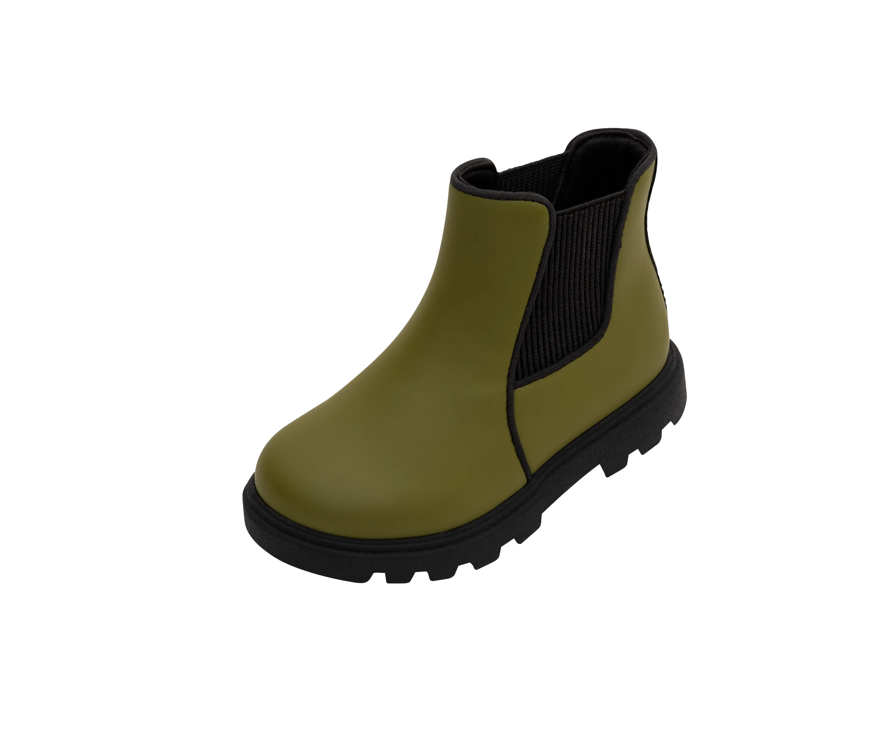 Native Kensington Treklite Kids Boot - Rookie Green / Jiffy Black