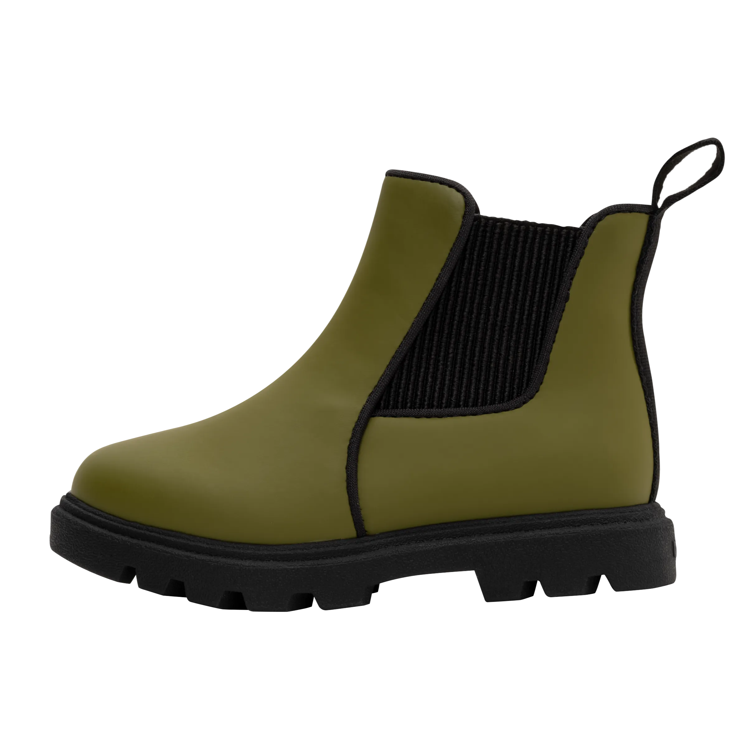 Native Kensington Treklite Kids Boot - Rookie Green / Jiffy Black