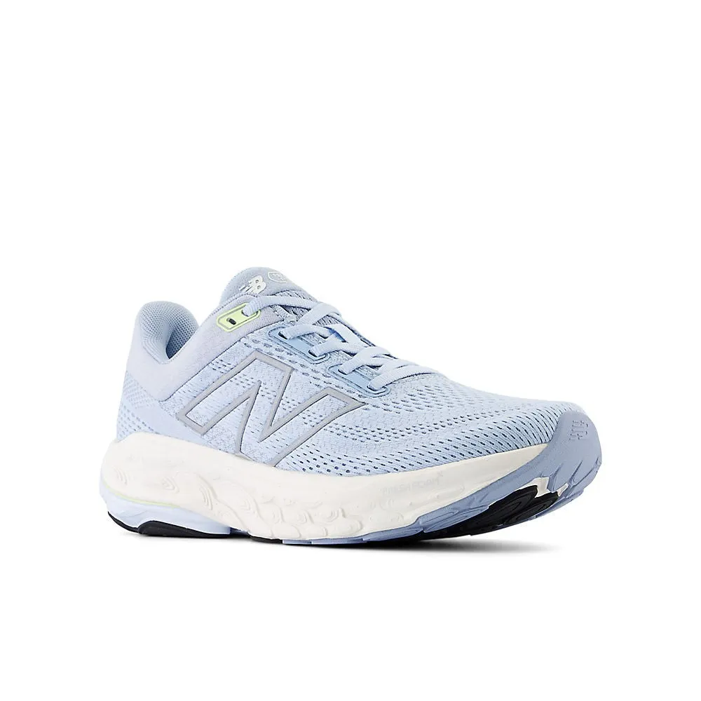 New Balance Fresh Foam X 860 v14 (Womens) - Light Chrome Blue with Limelight and Bleached Lime Glo