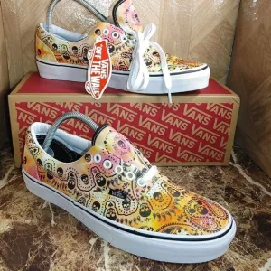 NEW Vans men Off the wall skateboard Skulls shoes sneaker size men 9.5 women 11