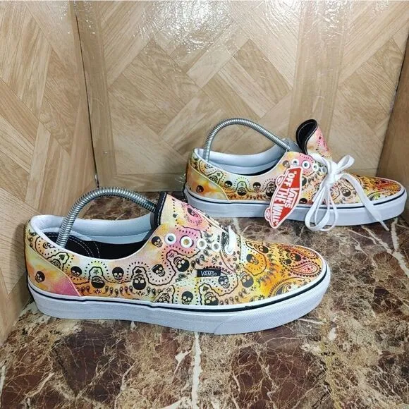 NEW Vans men Off the wall skateboard Skulls shoes sneaker size men 9.5 women 11
