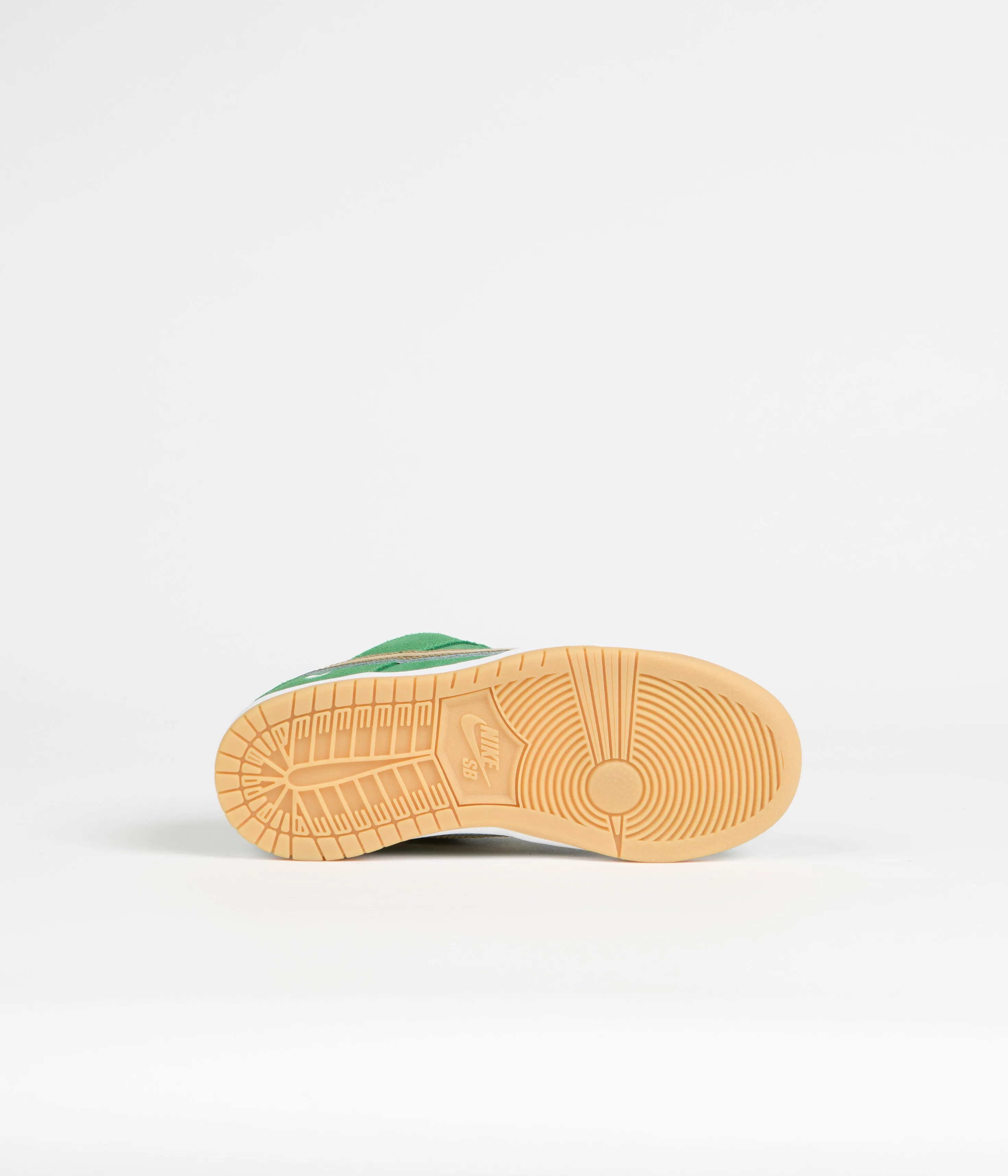 Nike SB Dunk Low Pro 'St. Patrick's Day' (Preschool) Shoes - Lucky Green / Metallic Gold - Lucky Green