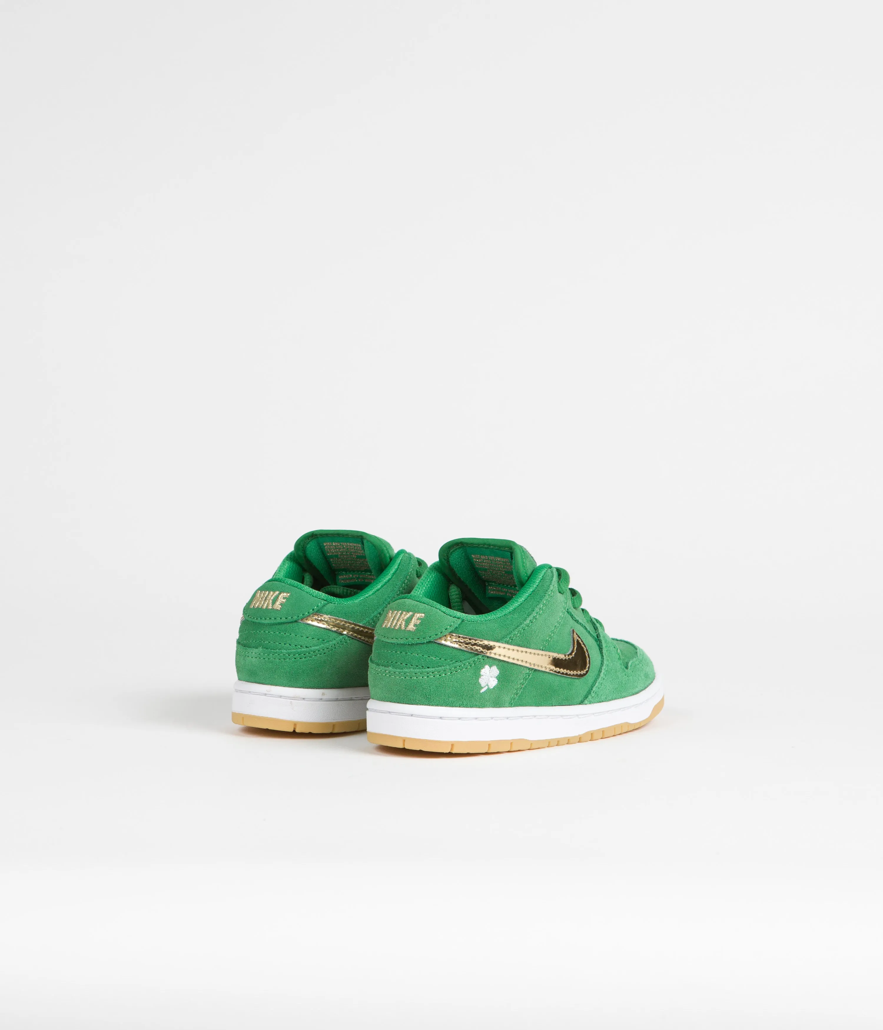 Nike SB Dunk Low Pro 'St. Patrick's Day' (Toddler) Shoes - Lucky Green / Metallic Gold - Lucky Green