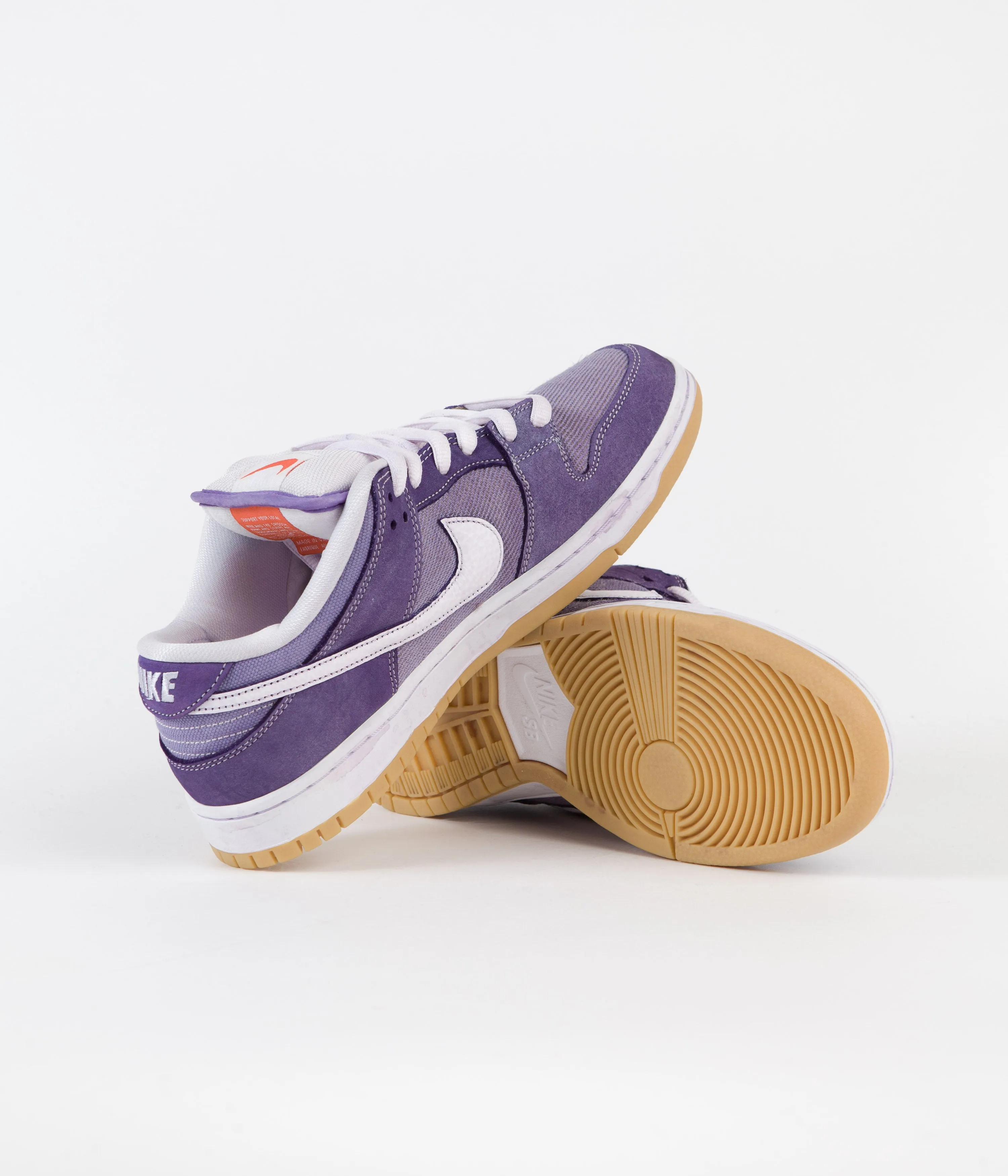 Nike SB Orange Label Dunk Low Pro Shoes - Lilac / Lilac - Lilac - Lilac