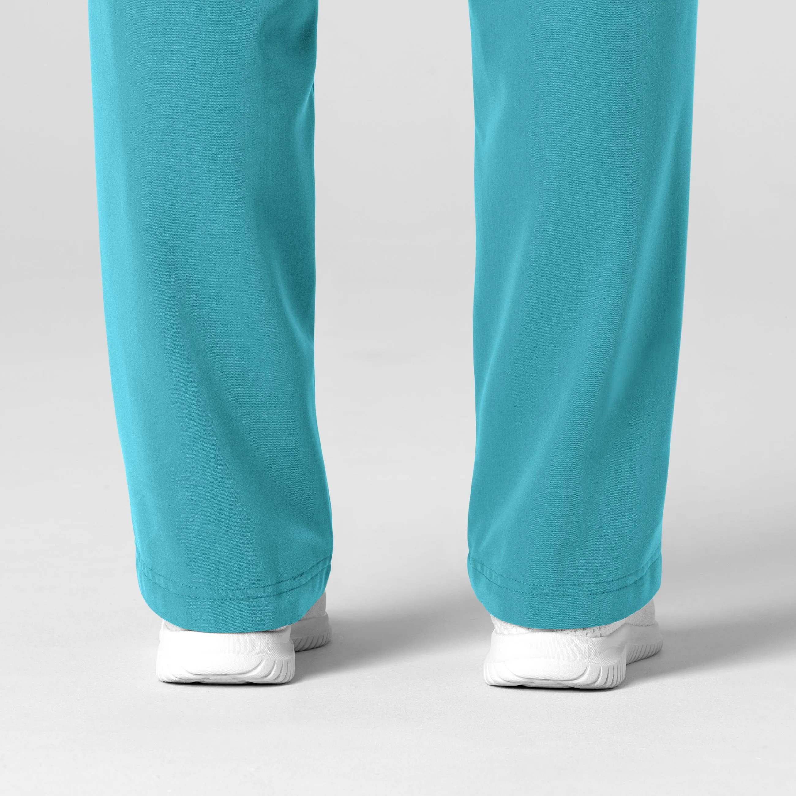 Nova 5232 Stovepipe High-Low Hem Scrub Pants Teal Blue