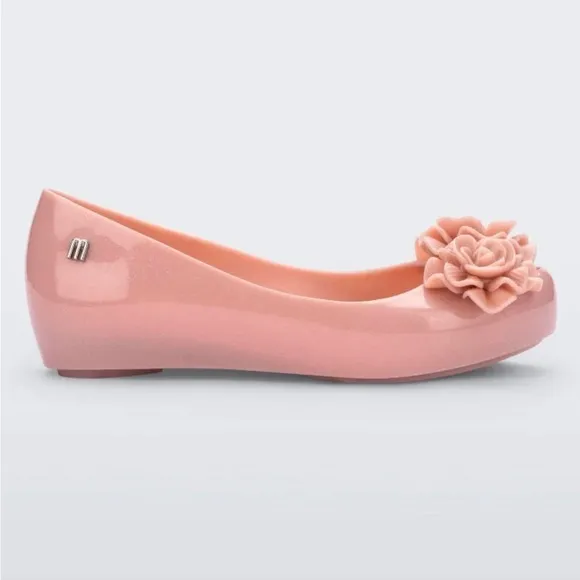 NWT MINI MELISSA Ultragirl Garden In Pink Size 11