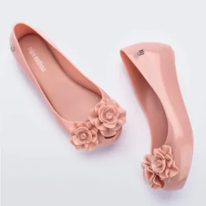 NWT MINI MELISSA Ultragirl Garden In Pink Size 11