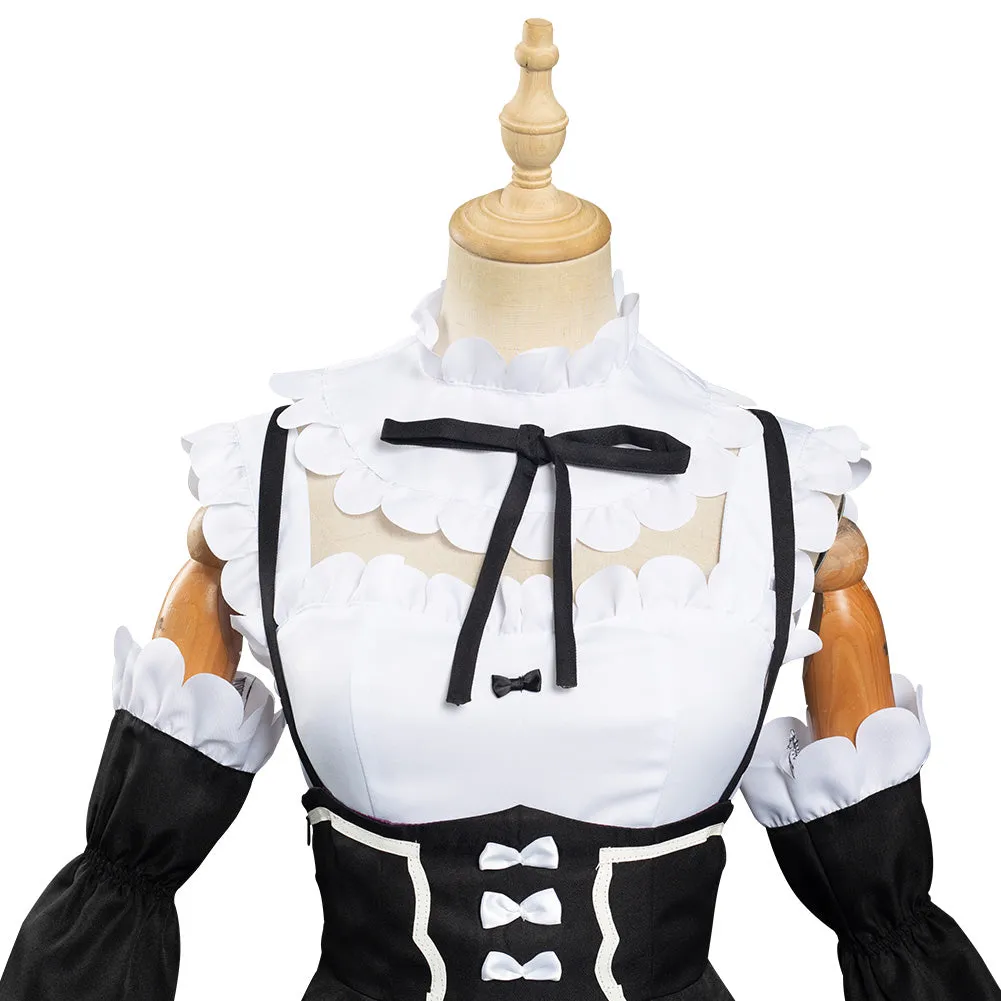 Re:Zero Life in a Different World from Zero Ram Outfit Cosplay Costume