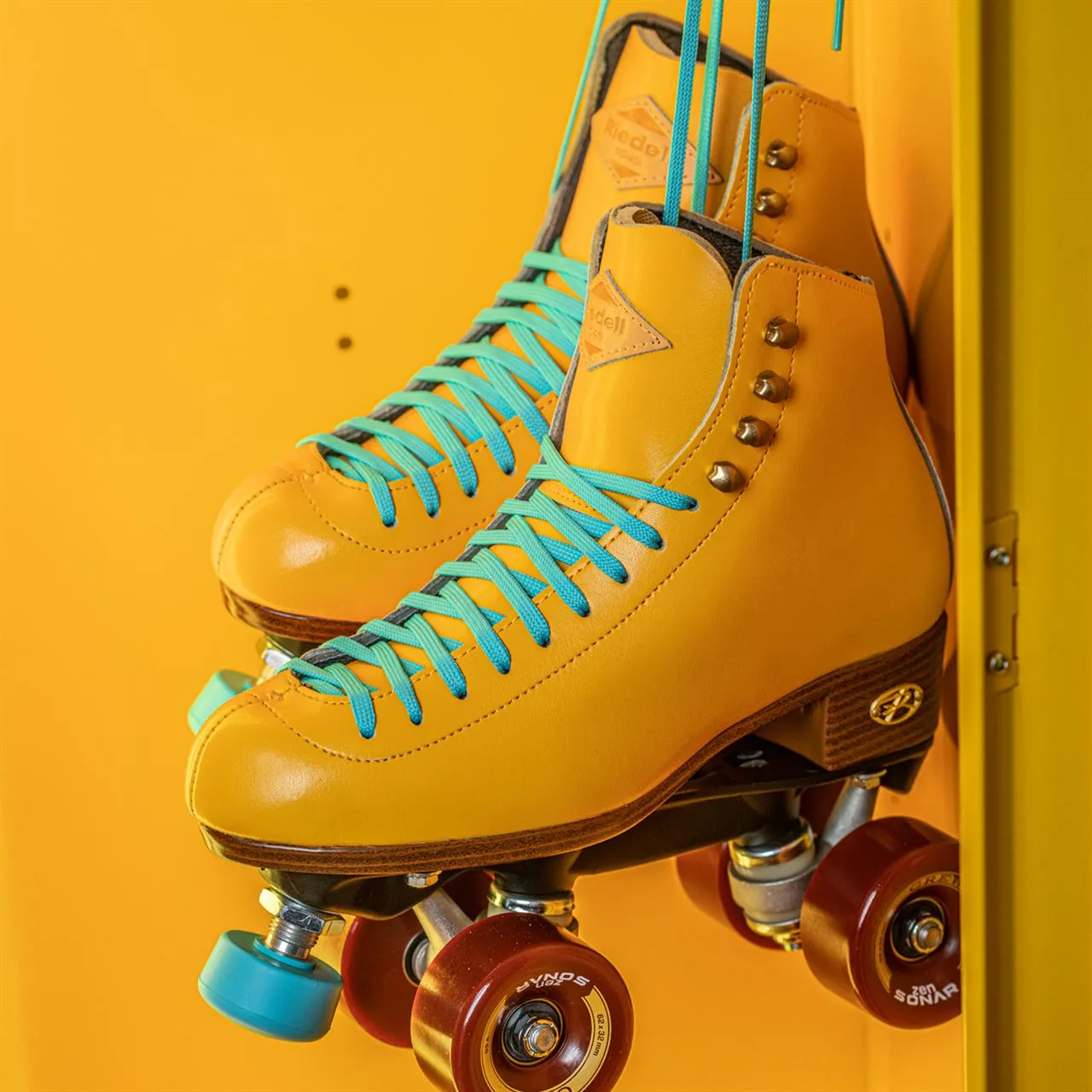 Riedell Crew Roller Skates - Turmeric Yellow