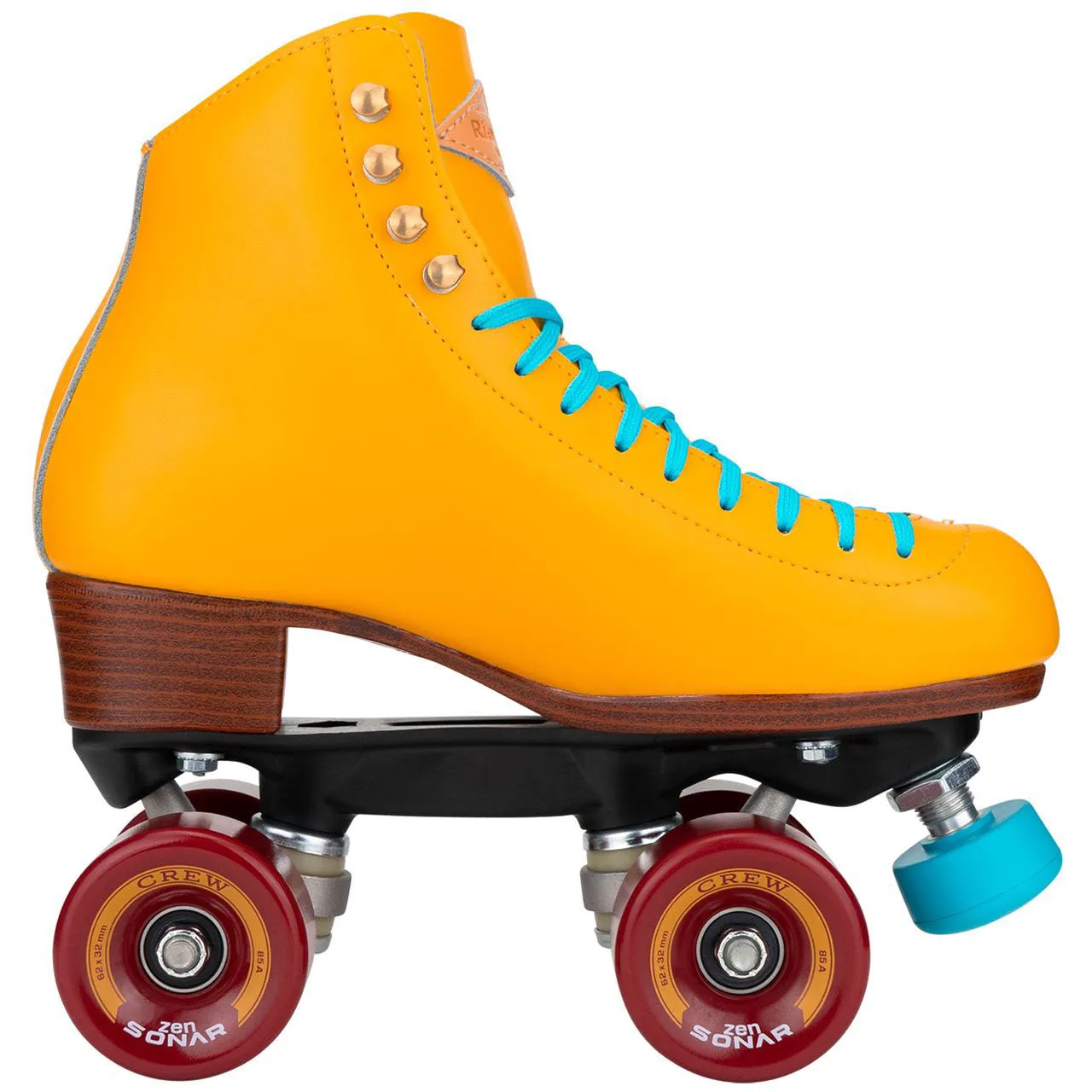 Riedell Crew Roller Skates - Turmeric Yellow