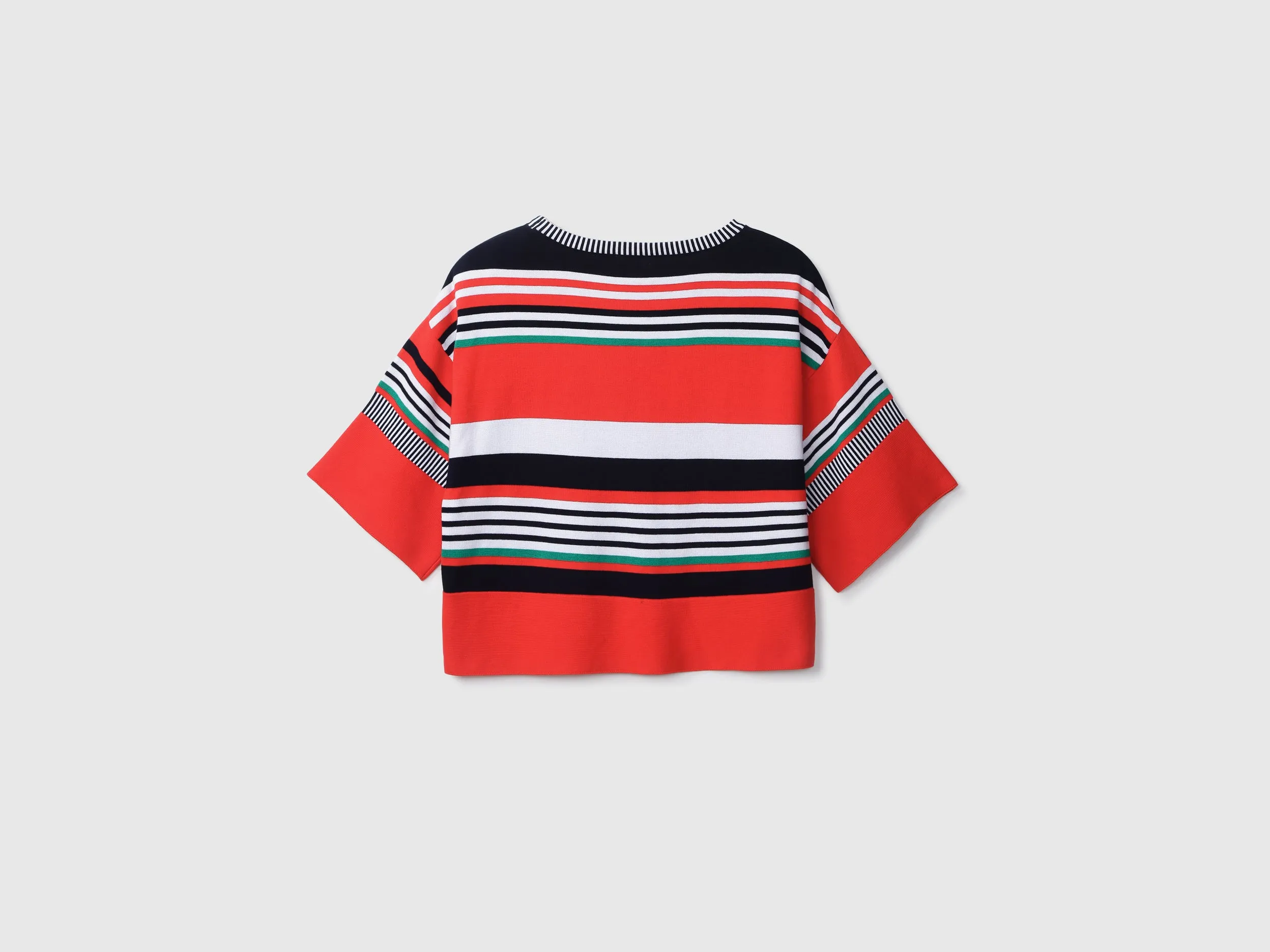 Round Neck Stripe Top