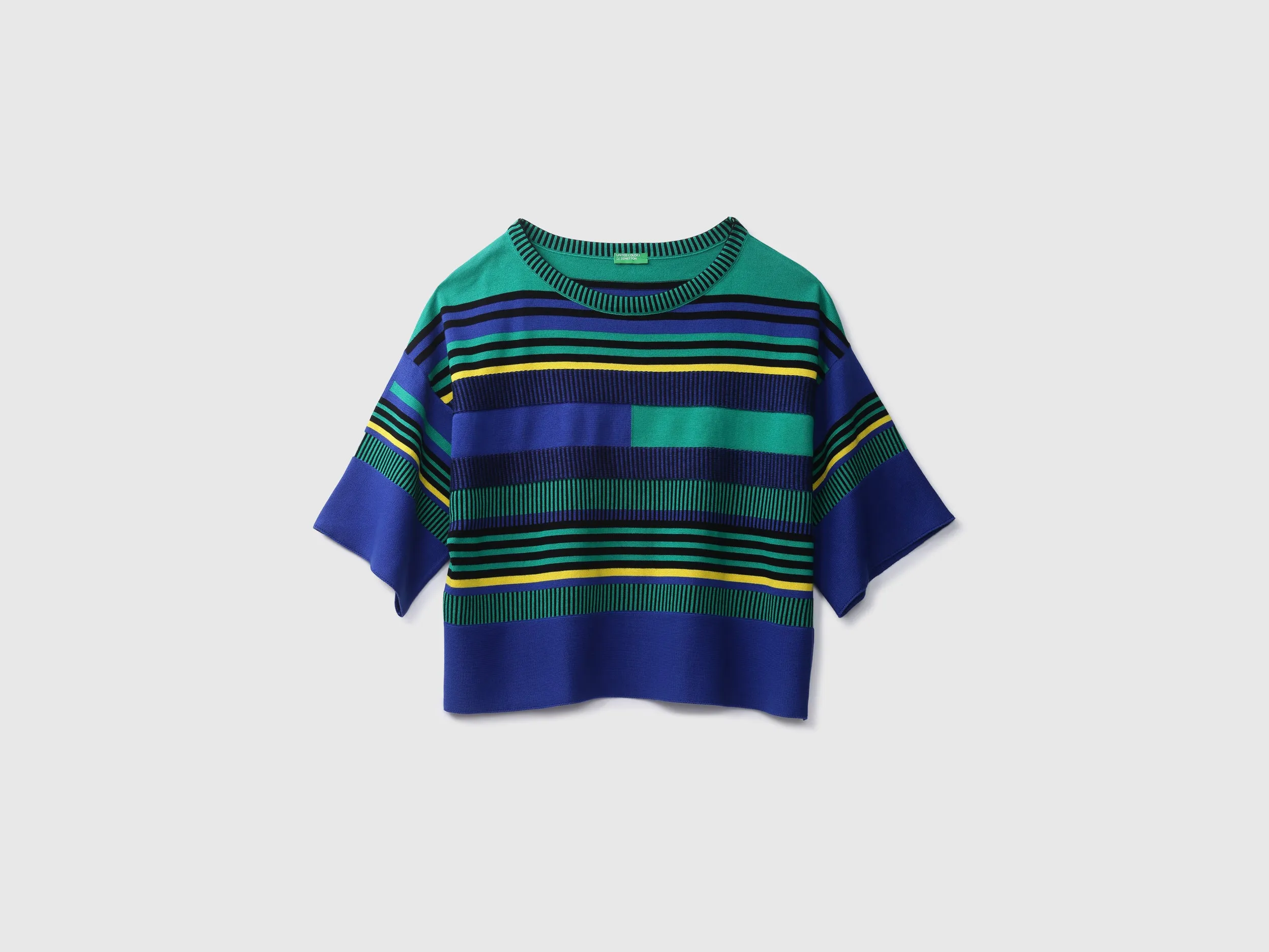 Round Neck Stripe Top