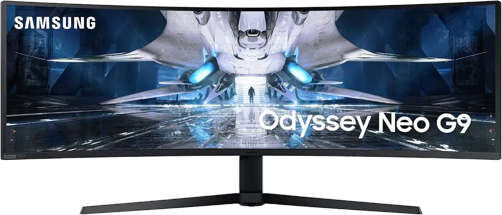 Samsung Ls49Ag950Nexxs 49" Dqhd Quantum Mini Led 1000R Curved Monitor