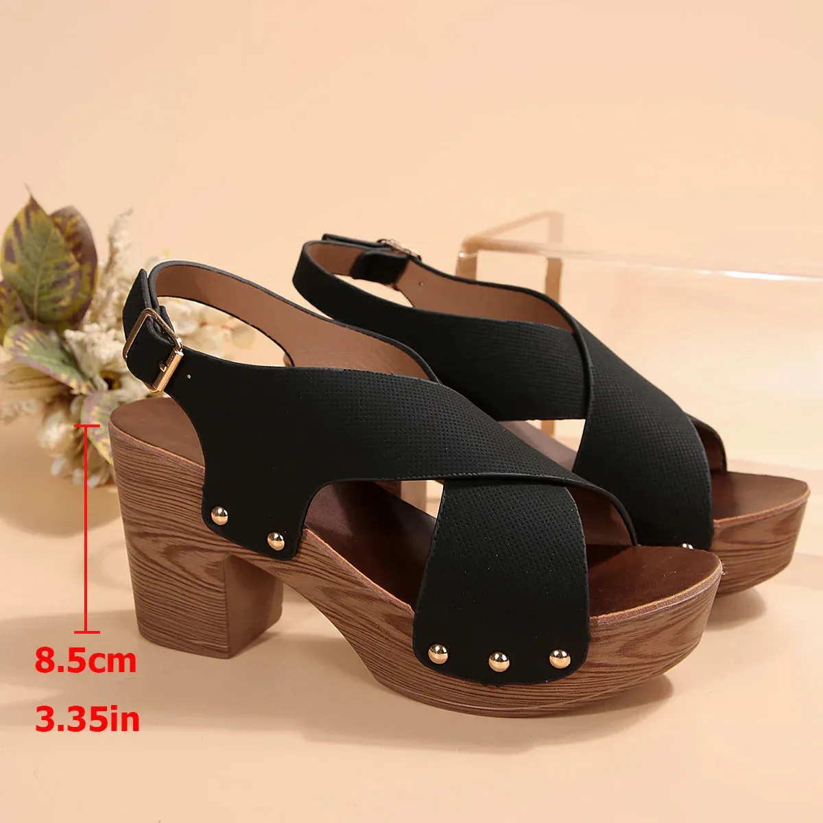 Shery - Platform Heeled Sandals