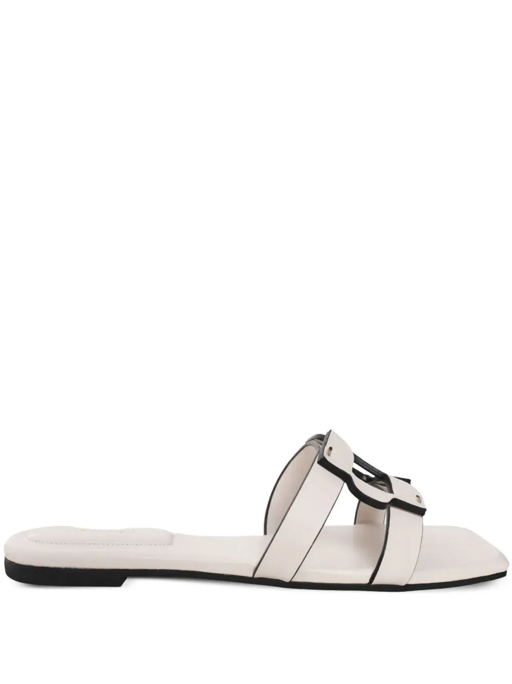 Simkhai leather slides