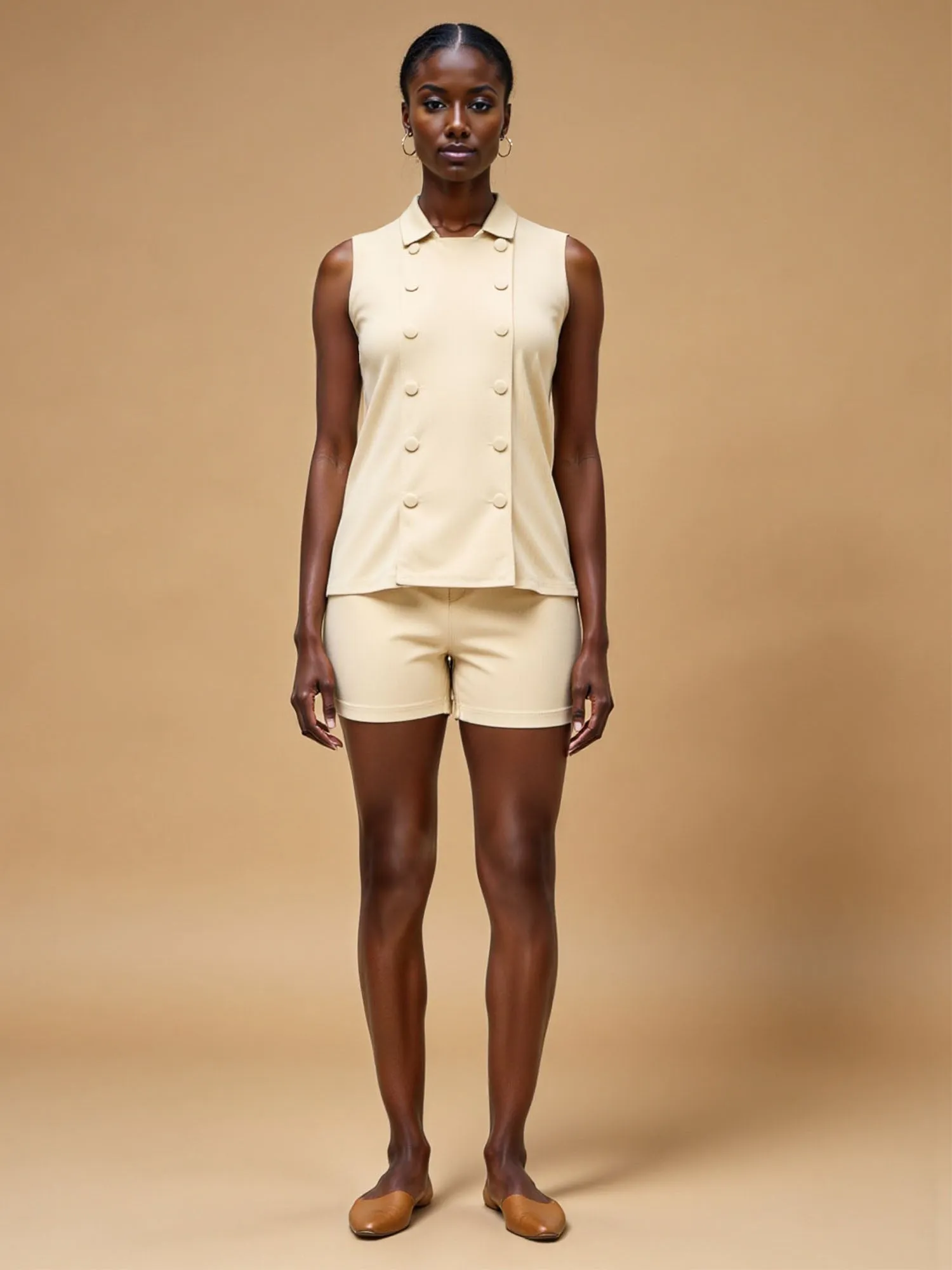 Single Pleat Shorts