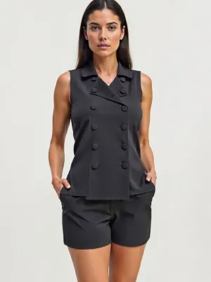 Single Pleat Shorts