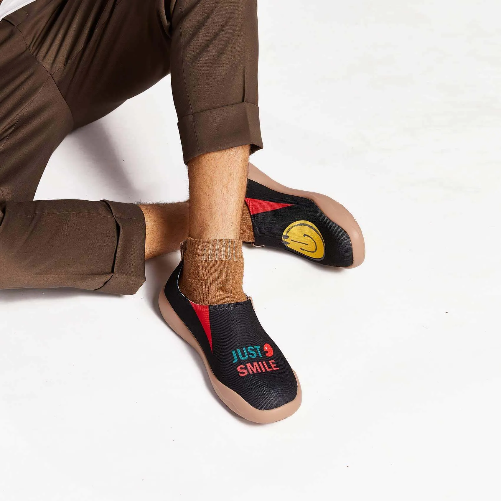 Smiley Black Knitted Toledo II Men