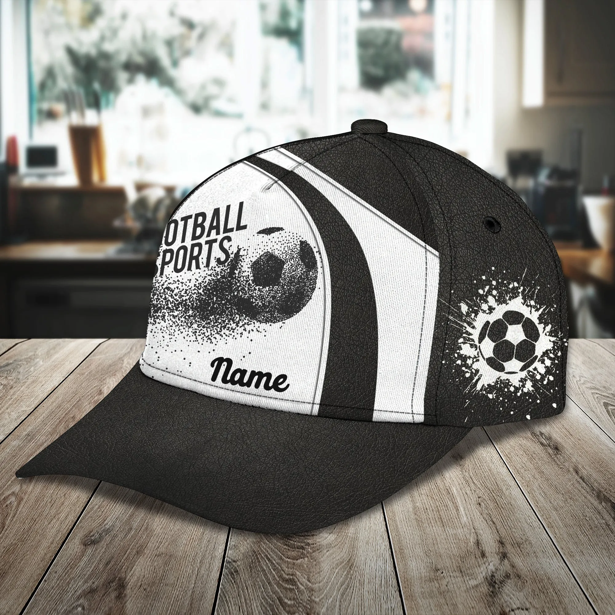 Soccer 2 - Personalized Name Cap - Dp98 - Dp369