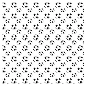 Soccer Ball Adhesive Vinyl Sheet