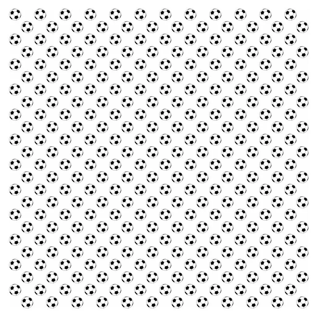 Soccer Ball Heat Transfer Vinyl Sheet