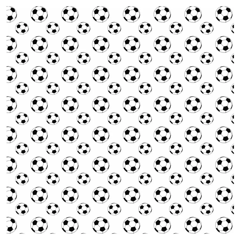 Soccer Ball Heat Transfer Vinyl Sheet