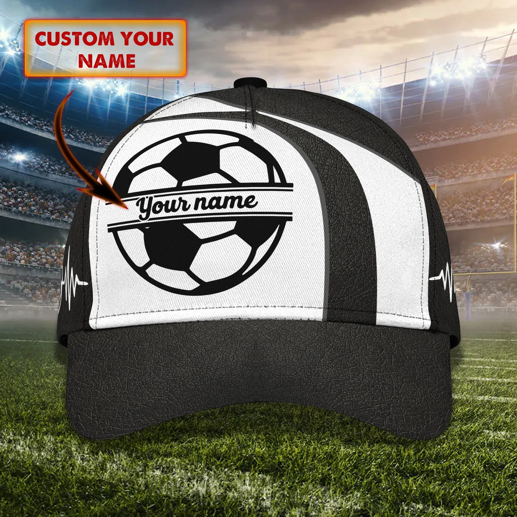 Soccer - Personalized Name Cap - Dp98 - Dp368