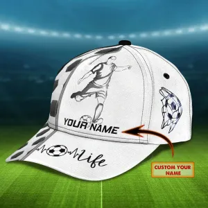 Soccer - Personalized Name Cap -TT99-262
