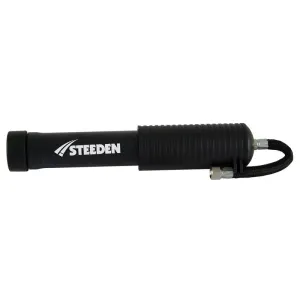 STEEDEN DUAL ACTION 8 INCH HAND PUMP BLACK