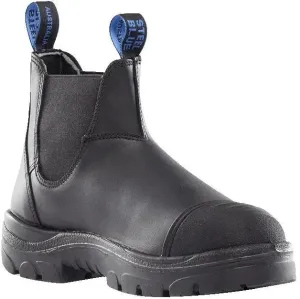 Steel Blue Men's Hobart Scuff Steel Toe Slip Resist Work Boot -Black- 812967