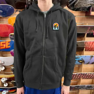 T1 Terrible One Wolf Zip Hoody Black