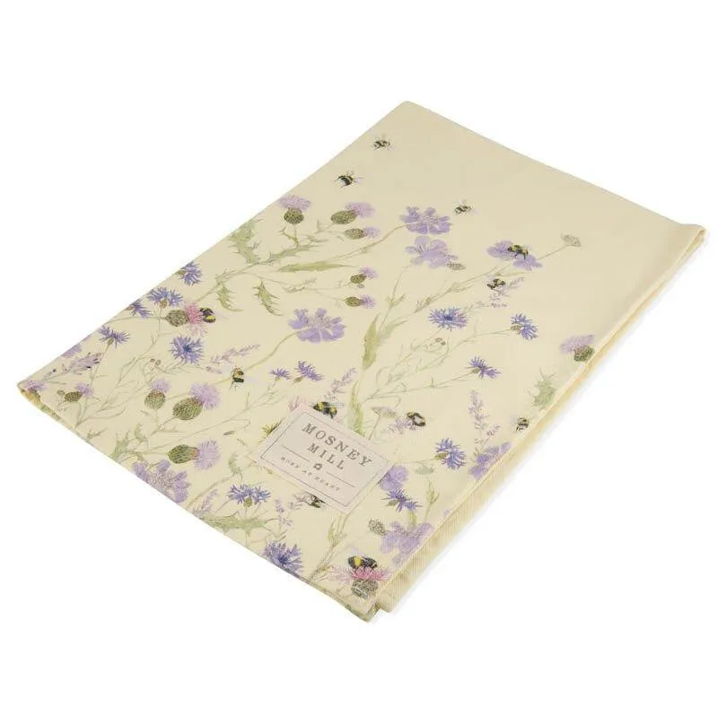 Tea Towel - Bee & Flower
