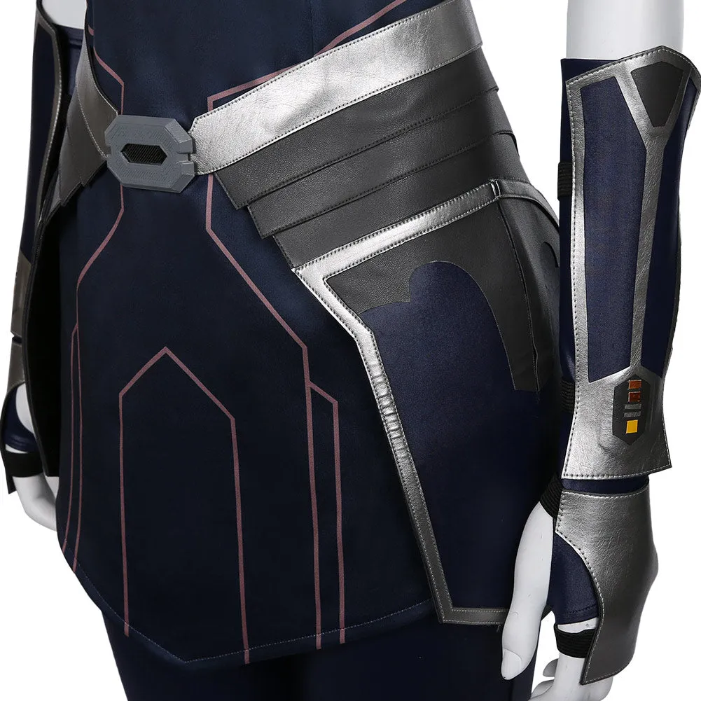 The Clone Wars Season 7 Halloween Carnival Suit Ahsoka Tano Cosplay Costume Dress Outfit