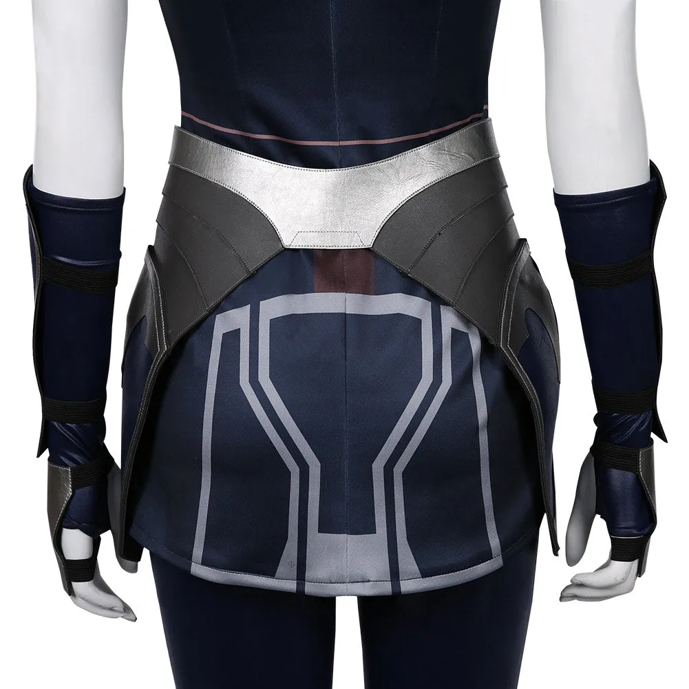 The Clone Wars Season 7 Halloween Carnival Suit Ahsoka Tano Cosplay Costume Dress Outfit