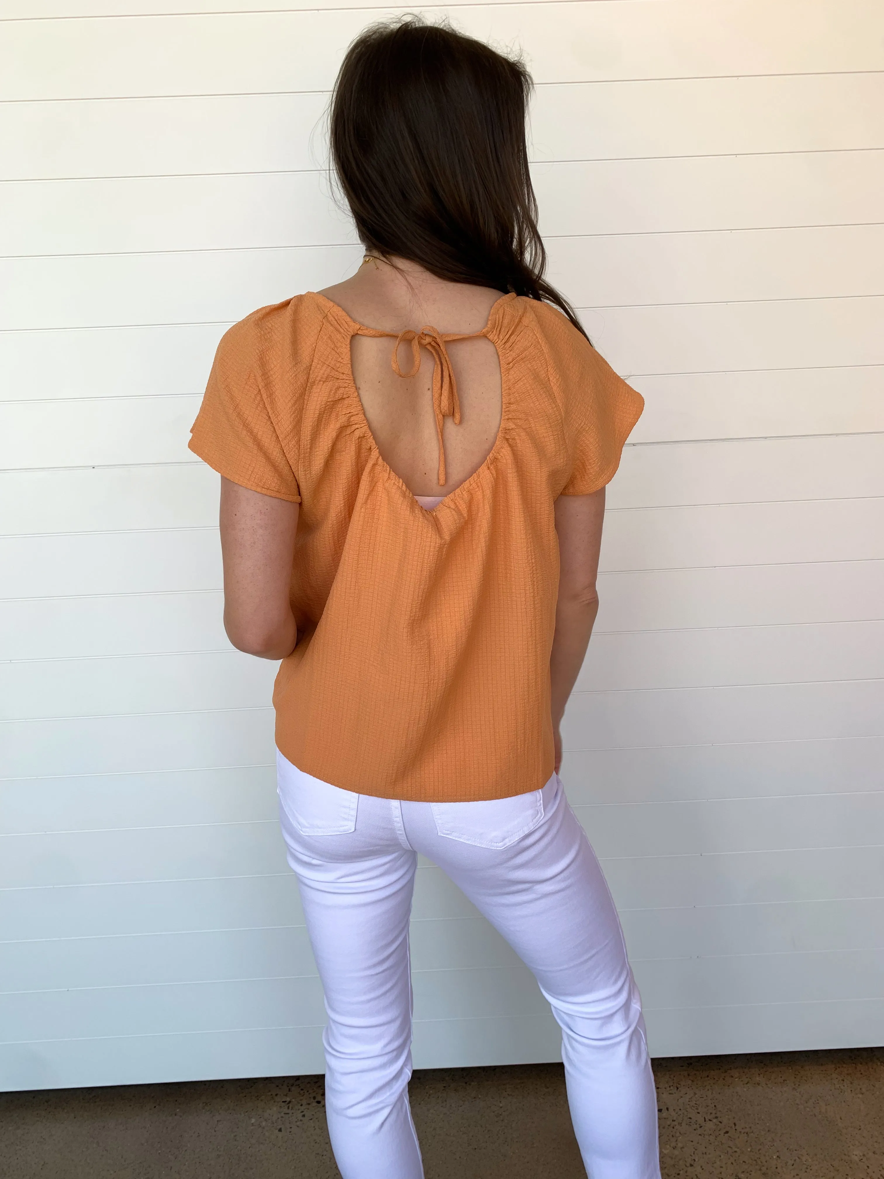 The Reese High Rise FabAb Ankle Jean - Optic White