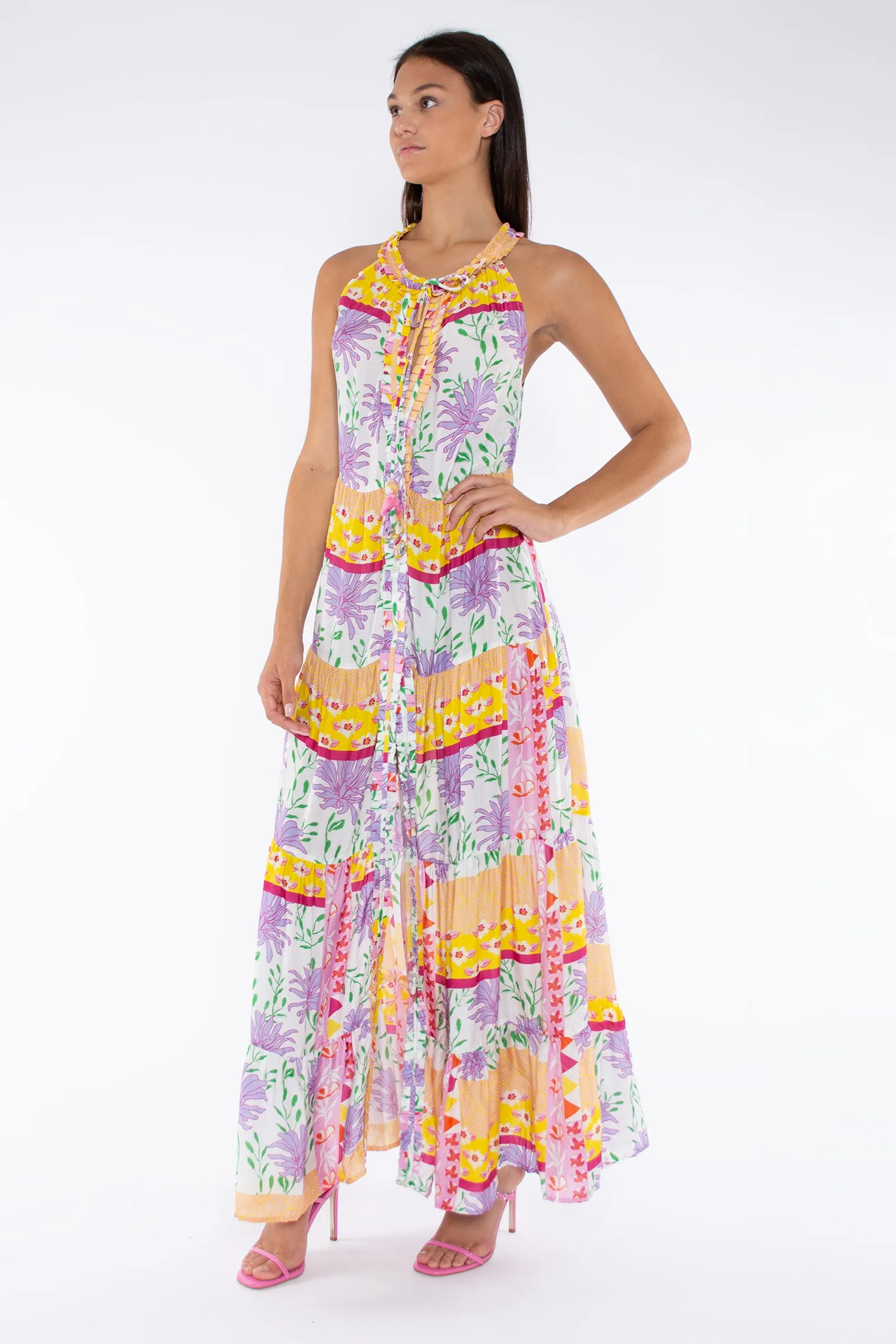 THIRA DRESS- CAPRI FLOWERS