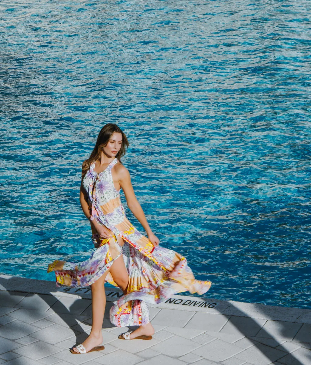 THIRA DRESS- CAPRI FLOWERS