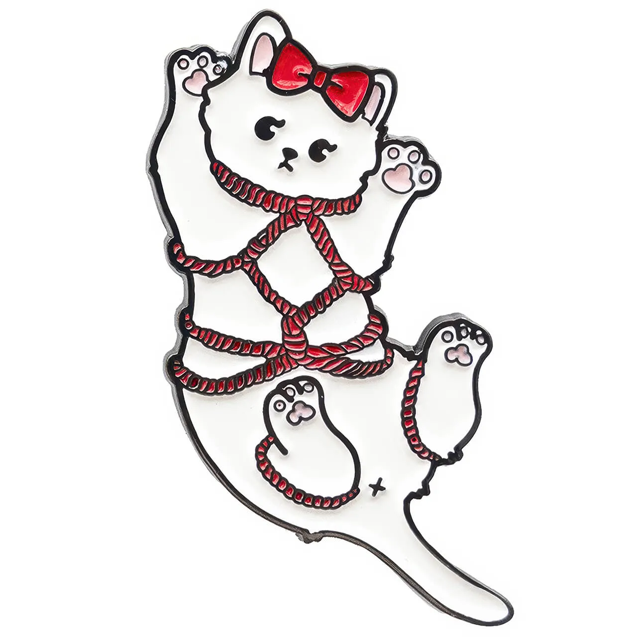Tied Cuties Enamel Pins Lovecore Y2K Baddie